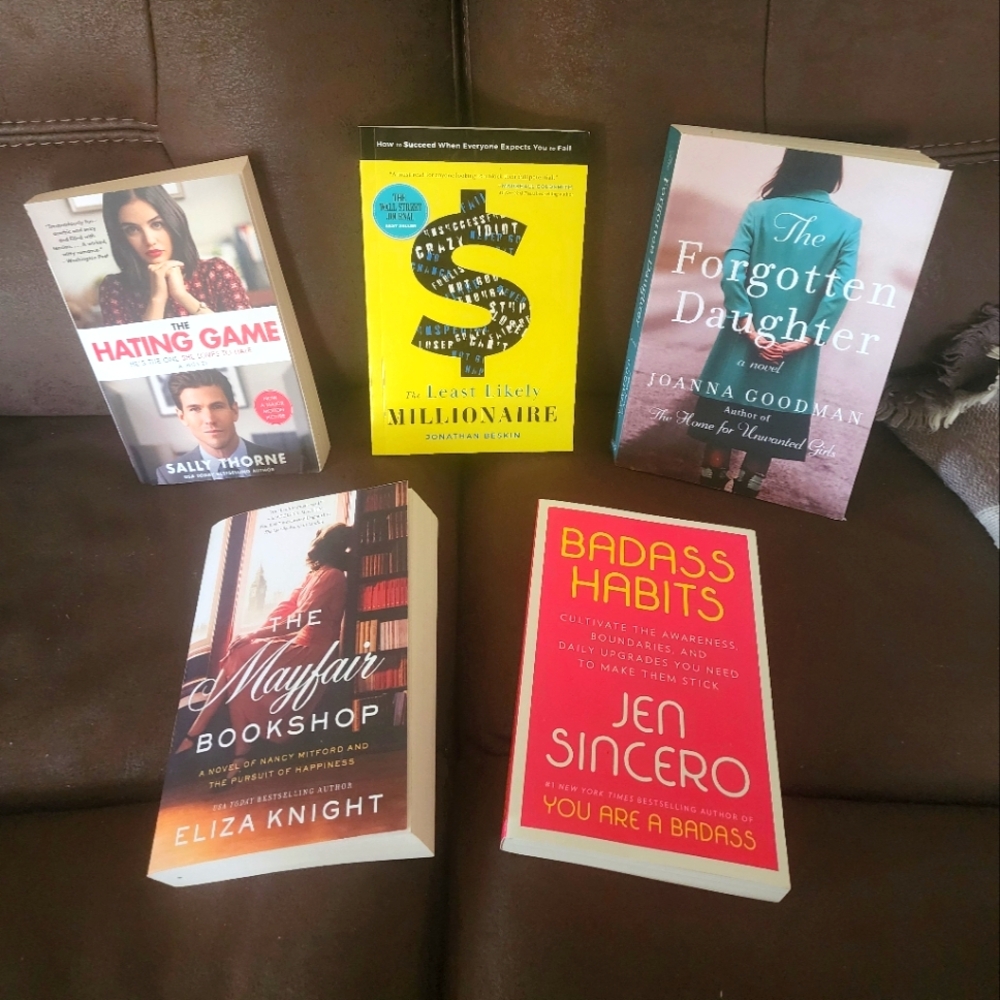 New!!Set of 5 Paperback Books